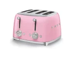 Smeg selection TSF03PKEU 50's Style Toster 4x4 Plastry – Błyszczący Różowy