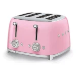 Smeg selection TSF03PKEU 50's Style Toster 4x4 Plastry – Błyszczący Różowy