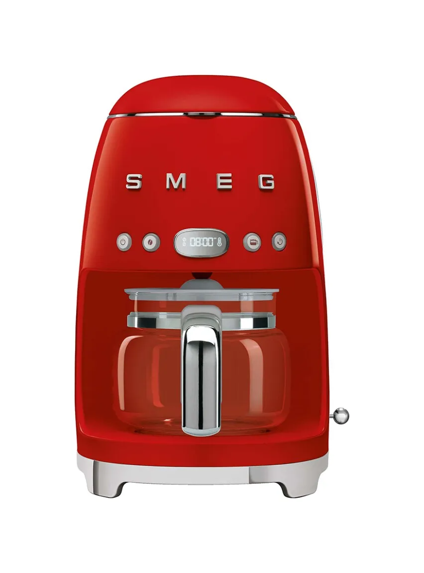 665.webp Smeg selection DCF02RDEU 50's Style Przelewowy ekspres do kawy - błyszczący czerwony - obrazek 1