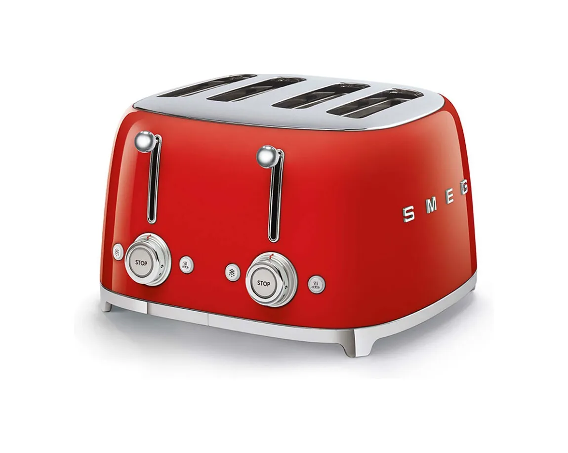 89.webp Smeg selection TSF03RDEU 50's Style Toster 4x4 Plastry – Błyszczący Czerwony - obrazek 1