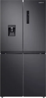 Samsung RF48A401EB4/EF Lodówka 4-drzwiowa z zamrażarką - cm. 83 godz. 179 - l. 488 - czarny