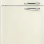 Smeg selection FAB50LCR5 50's Style Wolnostojąca lodówka z zamrażarką cm. 80 godz. 192 - lt. 524 - krem
