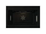 Hisense BIM4434ABG8 Hi6 Kuchenka mikrofalowa kombinowana, 60 cm x 46 cm x 50 litrów, Air Fry, Inverter, 22 programy automatyczne, czarny