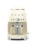 Smeg selection DCF02CREU 50's Style Ekspres do kawy z filtrem - błyszcząca śmietana