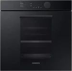 Samsung NV75T9979CD Infinite Line Wbudowany piekarnik parowy, Dual Cook, 75 litrów, piroliza, Wi-Fi, klasa A+, satynowy grafit